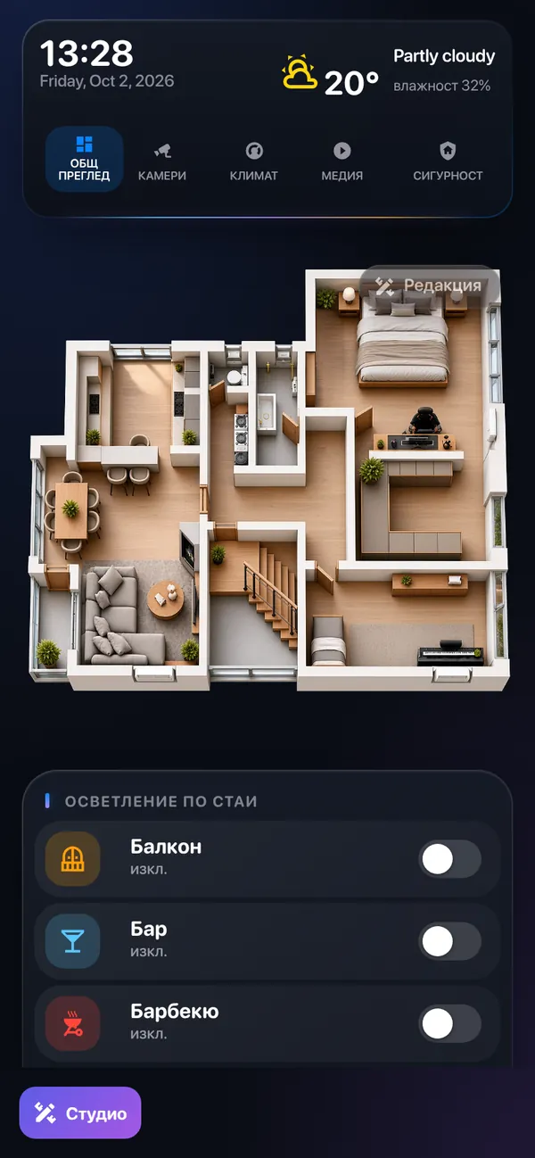 Табло на телефон